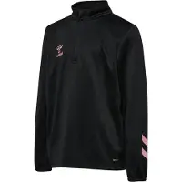 Hummel Träningsblus m. Dragkedja - hmlShimmer - Svart/Brudklänni - - 6 år (116) - Tröja