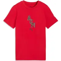 Puma Milan T-Shirt FtblCulture - Röd - , storlek 140 cm