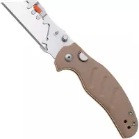 Kizer Cutlery Vanguard C01C UTI 2 V3488-29JNA2 Tan G10, pocket knife