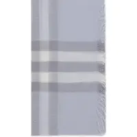 Burberry Ljusblå Ullscarf