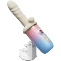 Lovense Spinel - 3‑i‑1 stötvibrator (vit)