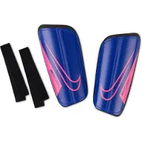 Nike Benskydd Mercurial Hard Shell Attack - Blå/Svart/Pink Blast, storlek Large/170-180cm