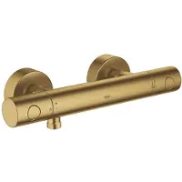GROHE Grohtherm 1000 Cosmopolitan M termostatisk duschblandare - Borstad mässing