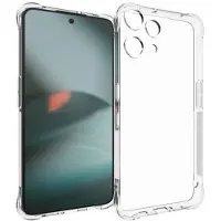 Mtp Products Nothing Phone (3a) Lite Stötsäkert silikonskal - Genomskinlig