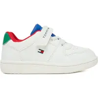 Tommy Hilfiger Logo Colour Pop Hook And Loop Trainers