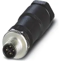 Phoenix Contact 1404641 Sensor/ställdon-kontakt, okonfektionerad M12 Kontakt hane rak Antal poler (RJ): 4 1 st