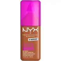 Nyx Make 'EM Wonder Soft Matte Flytande foundation 30 ml Nr. 34 - Mahogany