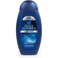 Felce Azzurra Shower Gel Shampoo for Men Cool Blue 250ml + 150ml 13.53oz
