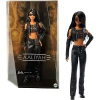 Mattel Signature Aaliyah 11,5" samlardocka i svart konstlderoutfit