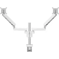 Vogel's Vogels Monitor bordsfäste MOMO 4237 2 Skärm(ar) 25,4 cm (10) - 86,4 cm (34) Vit Justerbar i höjd, Vridbar, Tiltbar