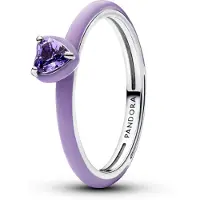 Pandora ME silver ring violett 193088C04-52