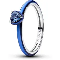 Pandora ME silver ring blå 193088C03-52