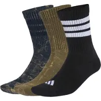 Adidas Strumpor - 3-pack - Aurora Ink/Olive Strata/S - - 34/36 - Strumpor