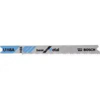 Bosch Powertools Bosch Accessories 2608631511 sticksågsblad U 118 A Basic för metall (3 st)
