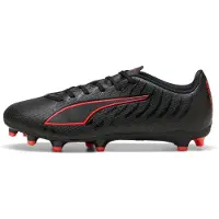 Puma Ultra 6 Play FG/AG Eclipse - Svart/Röd, storlek 46½