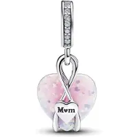 Pandora Moments Mum Opalescent Heart berlock 793202C01