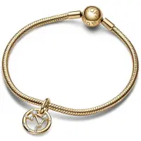 Pandora Moments Charm dangle Libra Zodiac horoskop smycke 762712C01