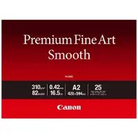 Canon A2 310gsm FA-SM2 fotopapper | Premium Fine Art Smooth | 25 ark