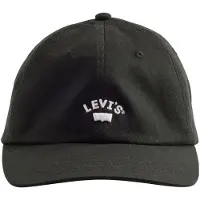 Levi's Keps 'Lazy Girl Logo Cap' svart / vit