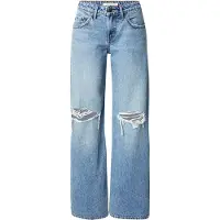 Levi's för kvinnor. A5566-0044 Jeans low loose blå (26/32), Casual, Bomull, Denim