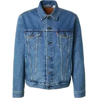 Levi's för män. 72334-0773 Truckerjacka blå (S), Casual, Bomull, Denim