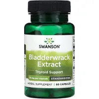 Swanson Health Blåstångsextrakt, 75 mg, 60 kapslar