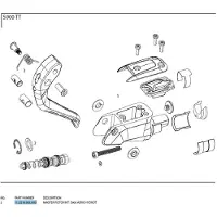 Sram Master Piston Kit S-900 Aero Hydrot Lever Grå