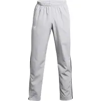 Under Armour Logotryck Elastisk Midja Raka Ben Casual Byxor Herrbyxor Grå 1352031-013 XL