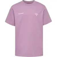 Hummel T-shirt - hmlJR Grafik - Lavender Mist - - 4 år (104) - T-shirt