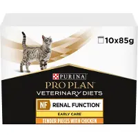 Purina Pro Plan Veterinary Diets Nf Renal Function Kyckling-våtfoder För Katter Med Nedsatt Njurfunktion 10x85 G
