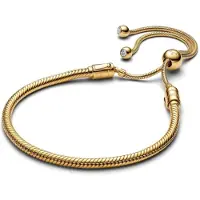 Pandora Moments 14k gold plated silver armband 563580C01-2