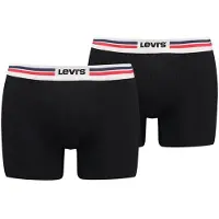 Levi's Boxershorts - 2-pack - Black - - M - Medium - Boxershorts