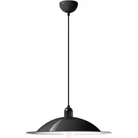Stilnovo Taklampa , Lampiatta, Svart, Vardagsrum, Metall, Design