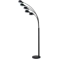 LINDBY Golvlampa , Jewa, Svart, Vardagsrum, Metall, Modern