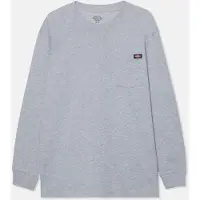 Dickies Pocket Långärmad T-Shirt i Bomull för Män - Grå