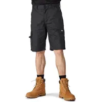 Dickies Everyday Polyester Herrsvart Knä-lång Shorts