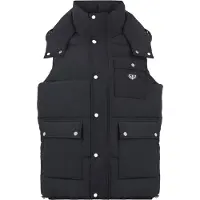 Philipp Plein Nylon Pufferväst Gothic Plein