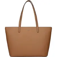 Tory Burch Brun Läder Axelväska