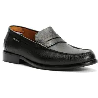 Ben Sherman Hester Läder Herrsvarta Loafers