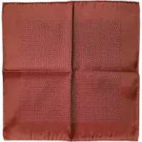 Dolce&Gabbana Orange Silkesfoulard för män