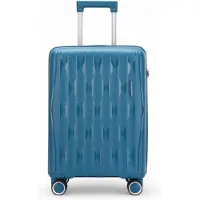 Infinity Leather Robust kabinväska i hårt skal, 37,5 x 20,5 x 55 cm, TSA-godkännande, lämplig för Easyjet, Ryanair, Wizzair