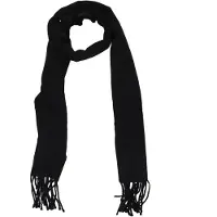 OFF-WHITE Svart kashmirscarf