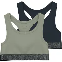 Name it Topp - NkfShort - 2-pack - Sjögräs - - 6 år (116) - Underkläder