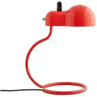 Stilnovo Design bordslampa Minitopo, Röd, Vardagsrum / matsal, Metall, Design, Bordslampa