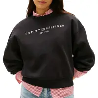 Tommy Hilfiger Sweatshirt svart / vit