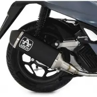 Arrow Urban Aluminium Dark With Carbon End Cap Honda Pcx 125 ´21 Homologerad Ljuddämpare