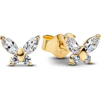 Pandora Timeless förgyllda fjärilar örhängen 264264C01