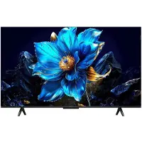 TCL 55P7K - 55 Diagonal klass (54.5 visbar) - P7K Series LED-bakgrundsbelyst LCD-TV - QLED - Smart TV - Google TV - 4K UHD (2160p) 3840 x 2160 - HDR - Quantum Dot, Direct LED - borstad metall