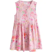 Next Klänning himmelsblå / ljusgrön / rosa / rosa