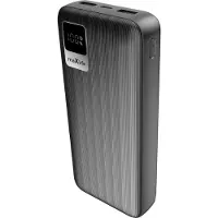 MaXlife Powerbank 20000 mAh / portabel laddare USB-A USB-C - Svart